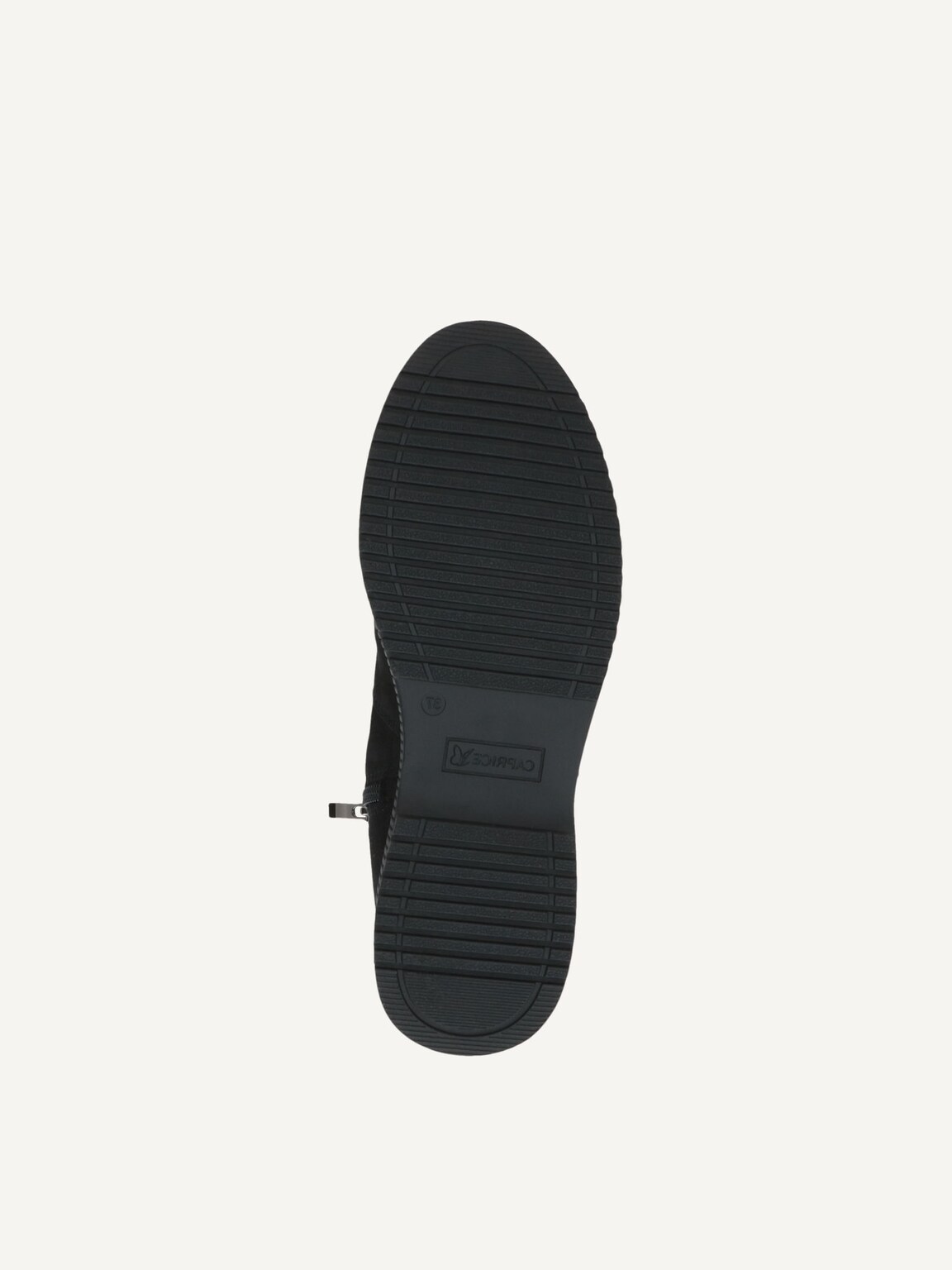 Caprice, Leather Bootie - black warm lining BLACK SUEDE, image 4 of 5