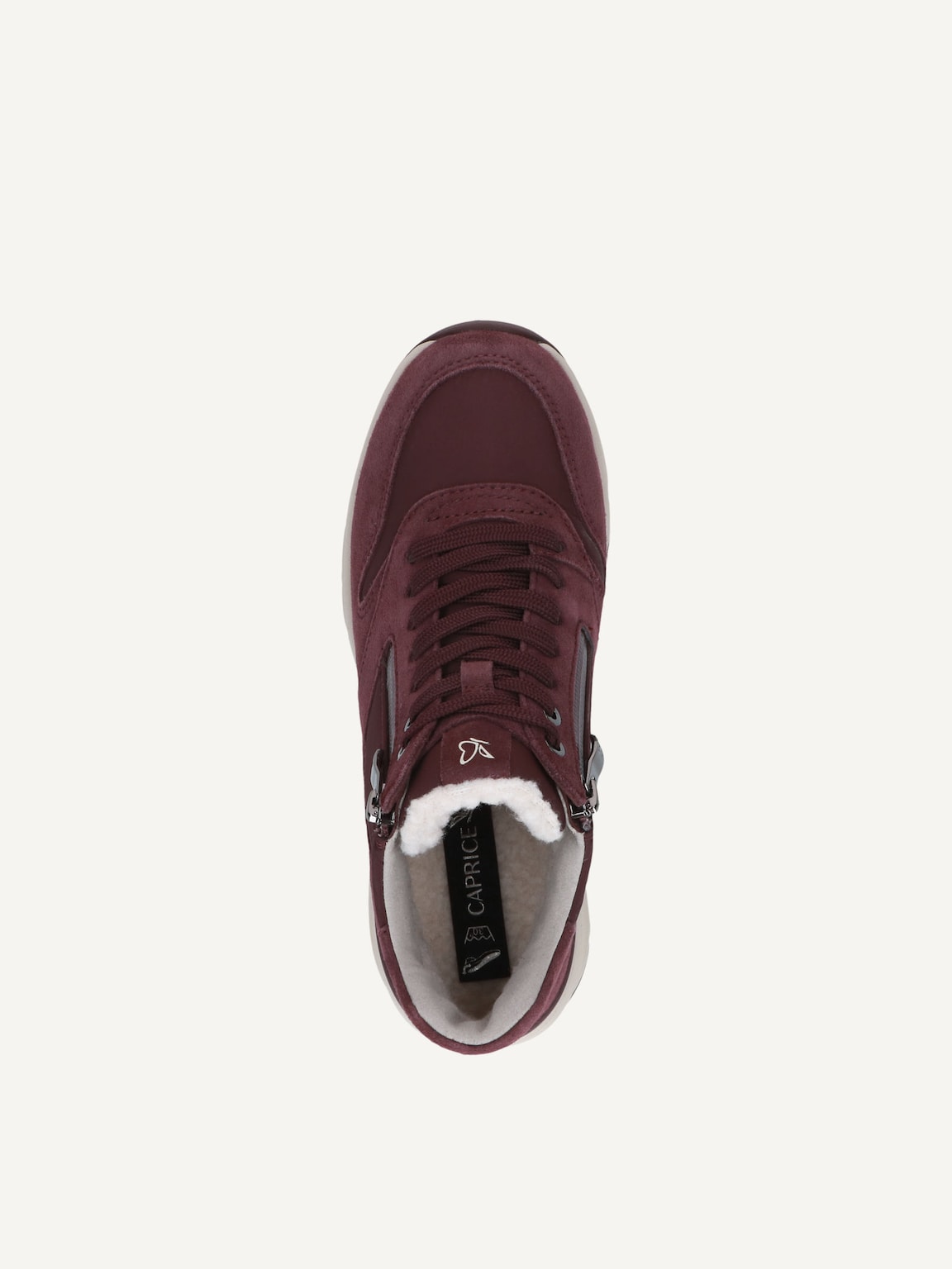 Caprice, Enkellaarsje - rood BORDEAUX COMB, afbeelding 4 van 5