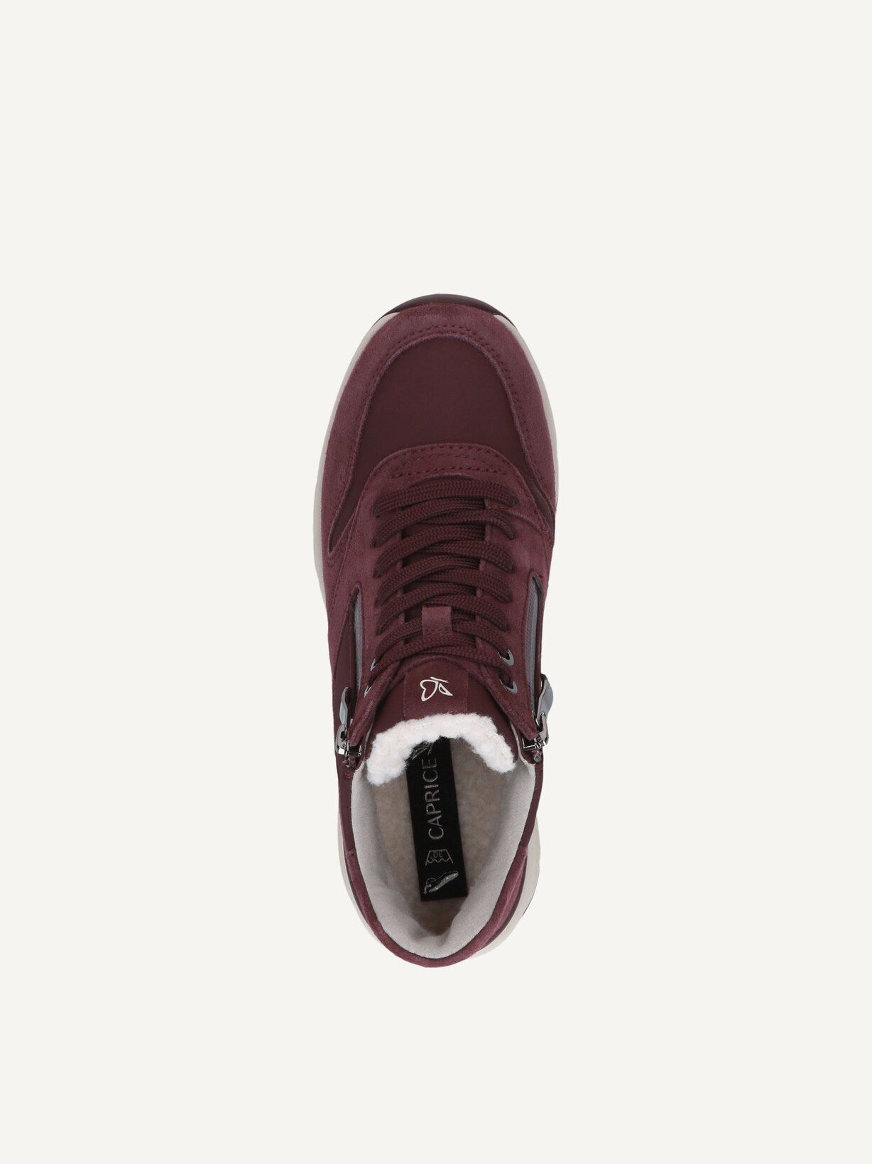 Caprice, Bootie - red BORDEAUX COMB, image 4 of 5