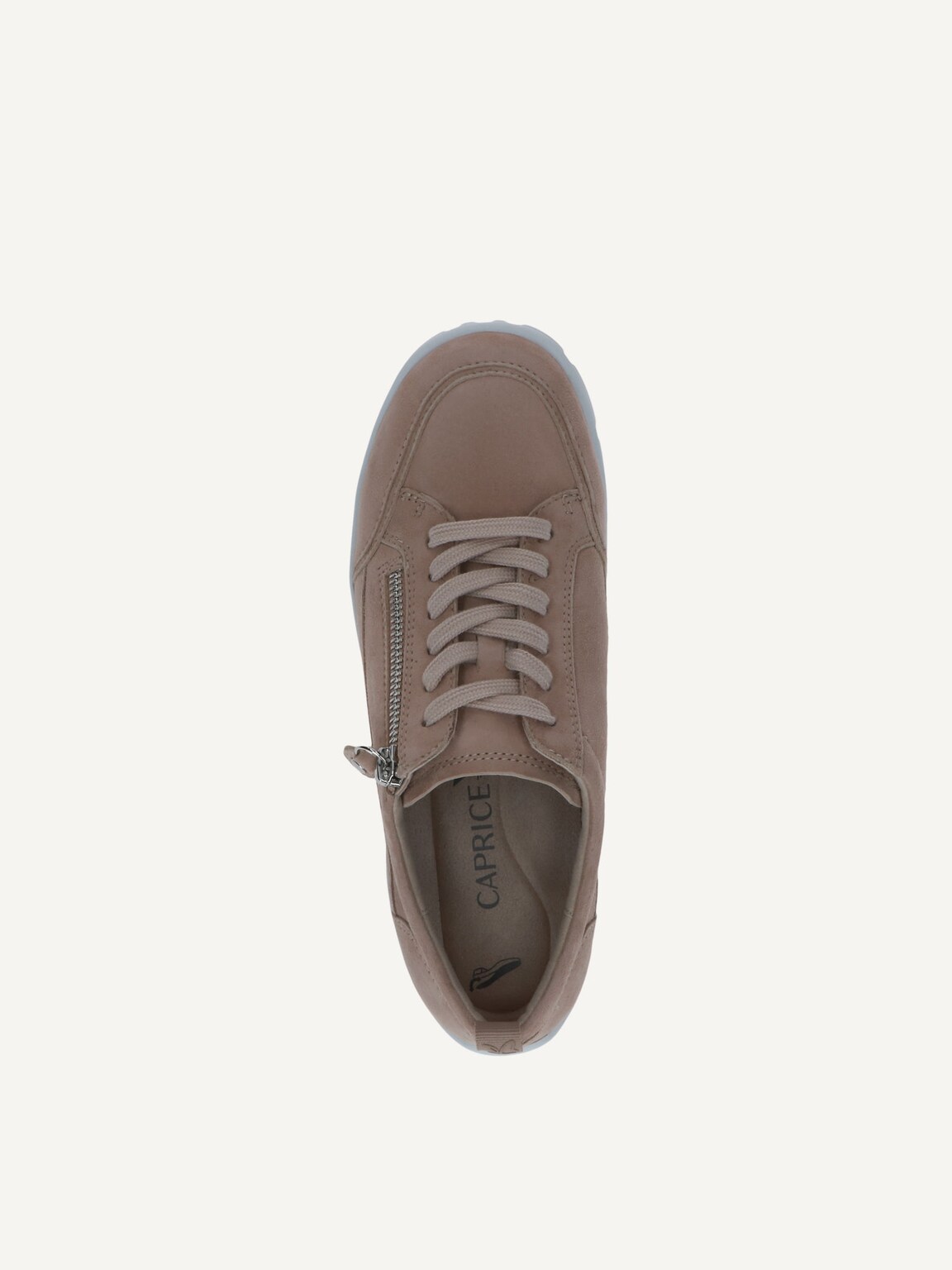 Caprice, Leather Sneaker - beige CREAM SUEDE, image 5 of 5