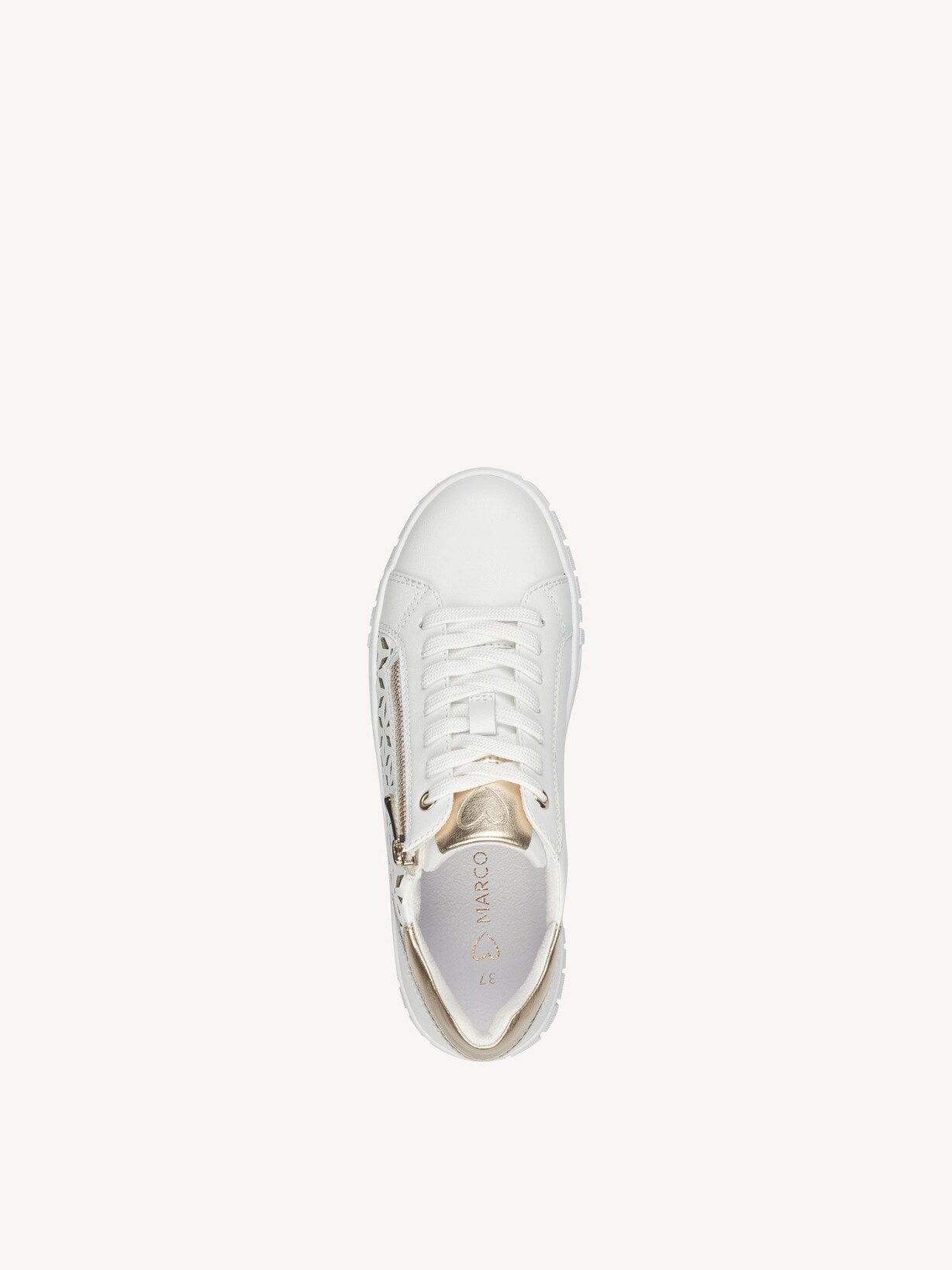 Marco Tozzi, Sneaker - wit WHITE COMB, afbeelding 6 van 7