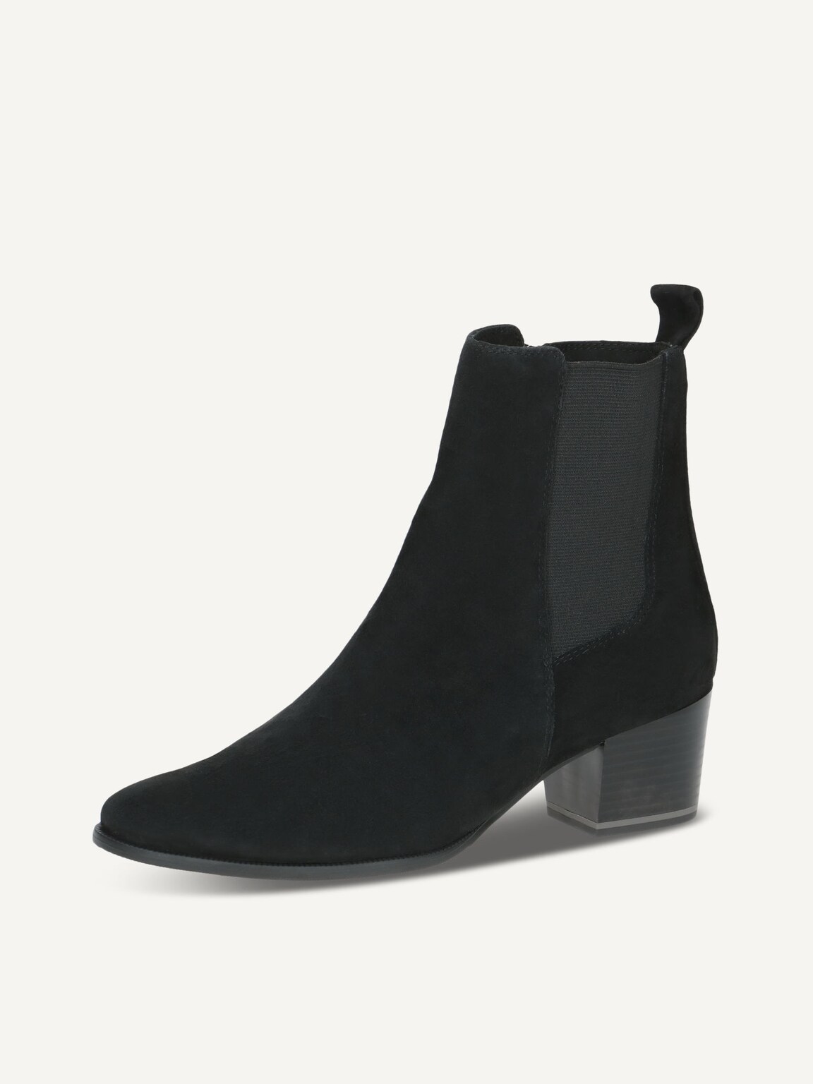 Caprice, Bootie - black BLACK SUEDE, image 1 of 5