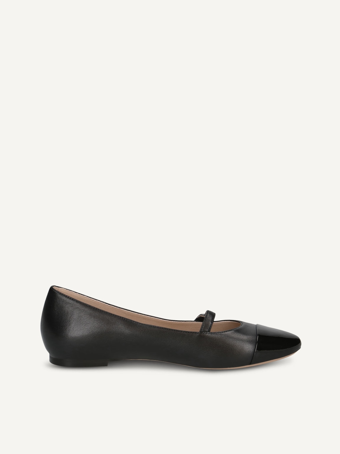 Caprice, Leather Ballerina - black BLACK COMB, image 3 of 5