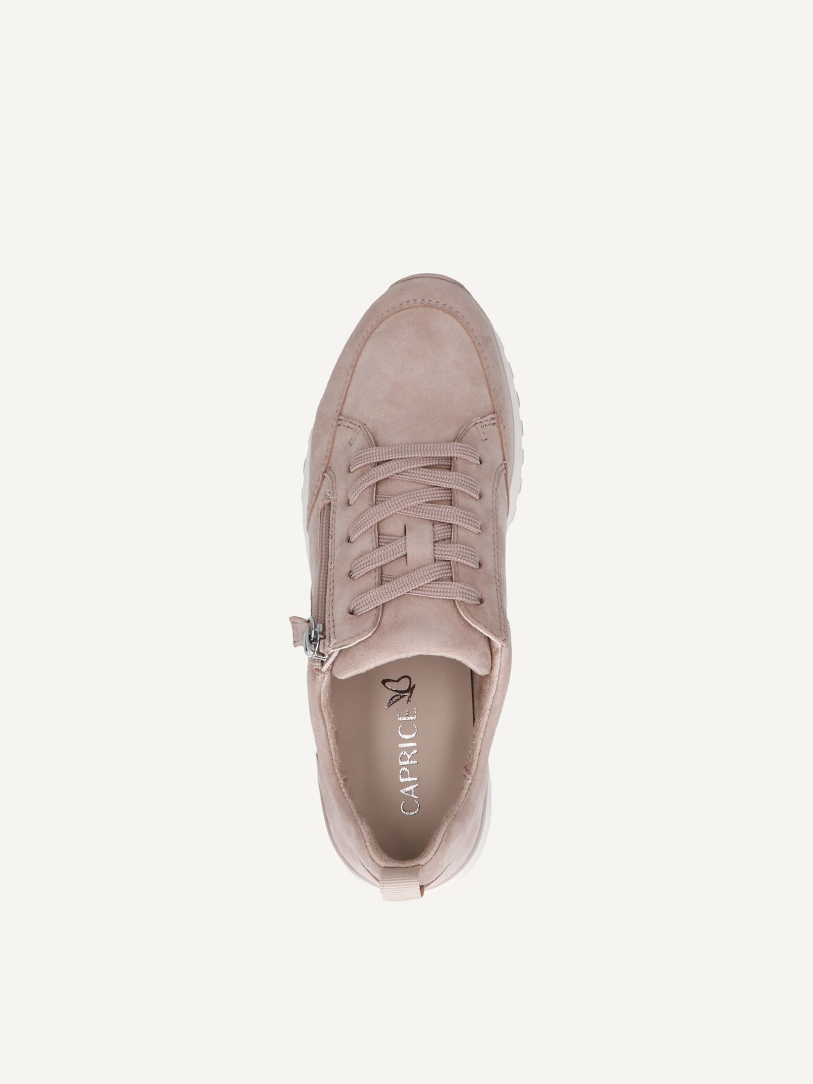 Caprice, Leather Sneaker - beige SAND SUEDE, image 5 of 5