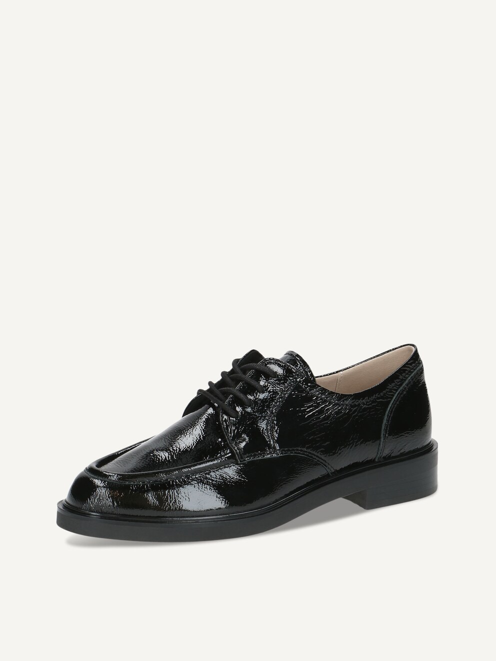 Caprice, Derbie en cuir - noir BLACK NAPLAK, image 2 sur 5
