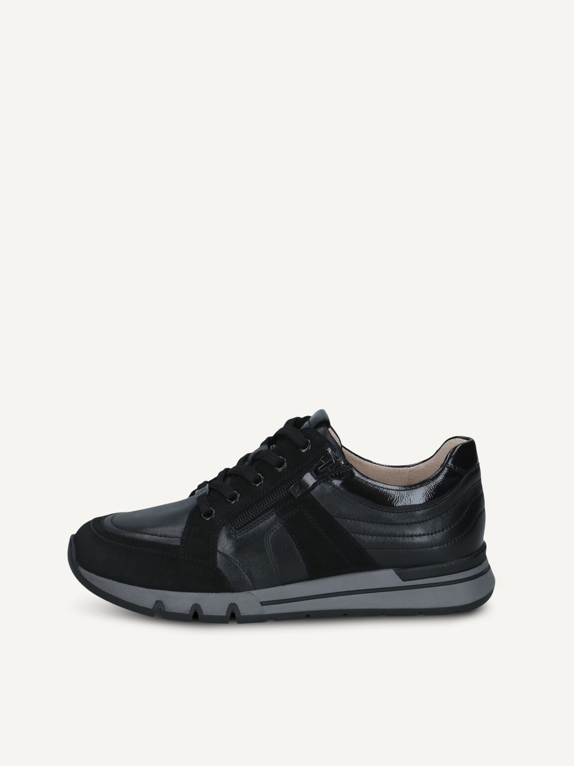 Caprice, Leather Sneaker - black BLACK COMB, image 2 of 5