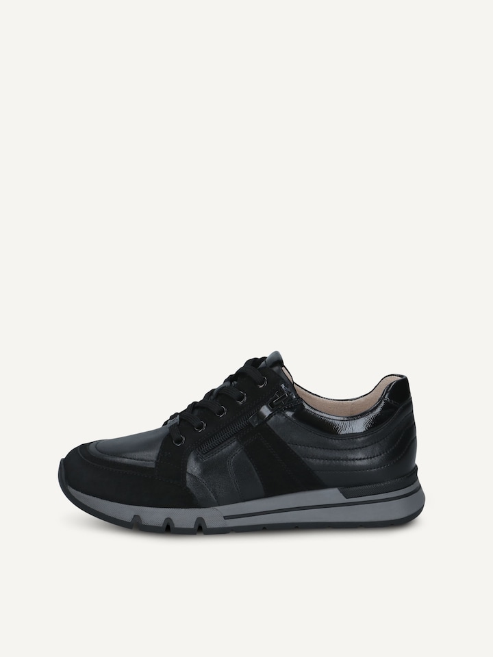 Caprice, Basket en cuir - noir BLACK COMB