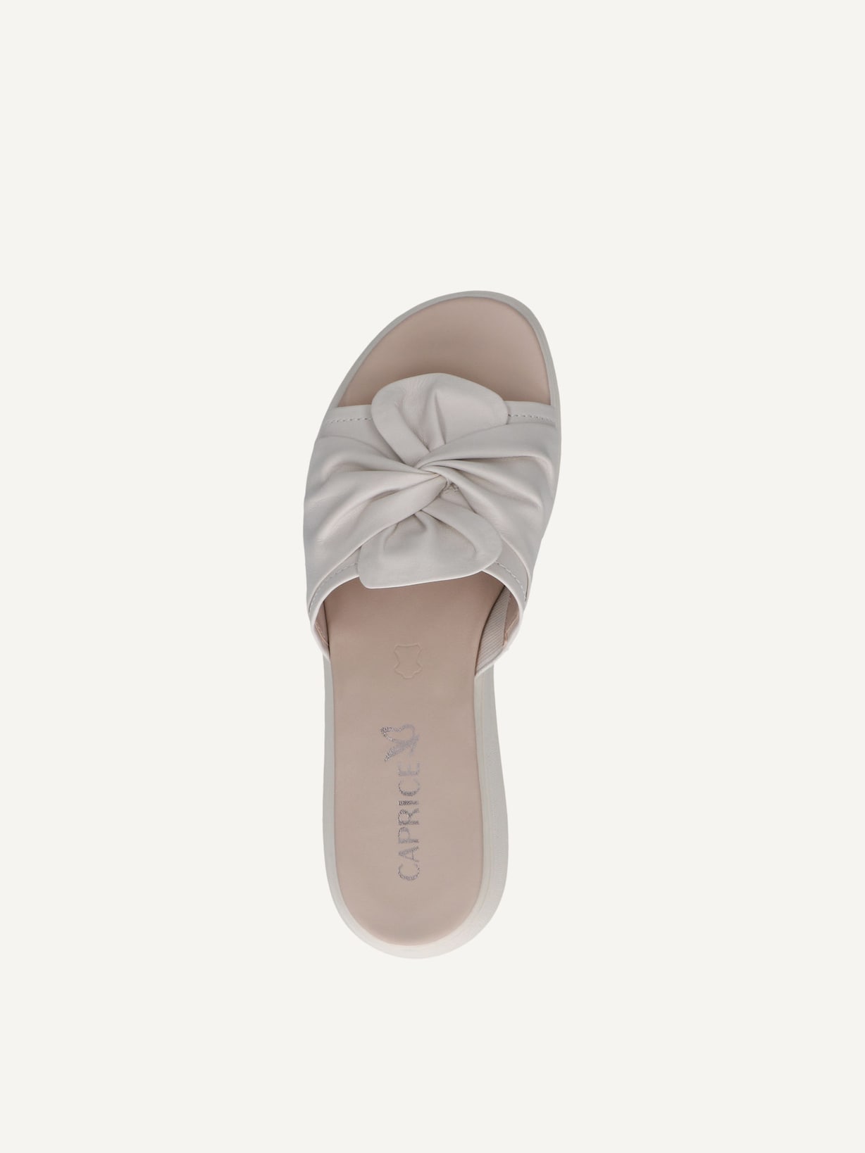 Caprice, Mule en cuir - blanc OFFWHITE NAPPA, image 4 sur 5