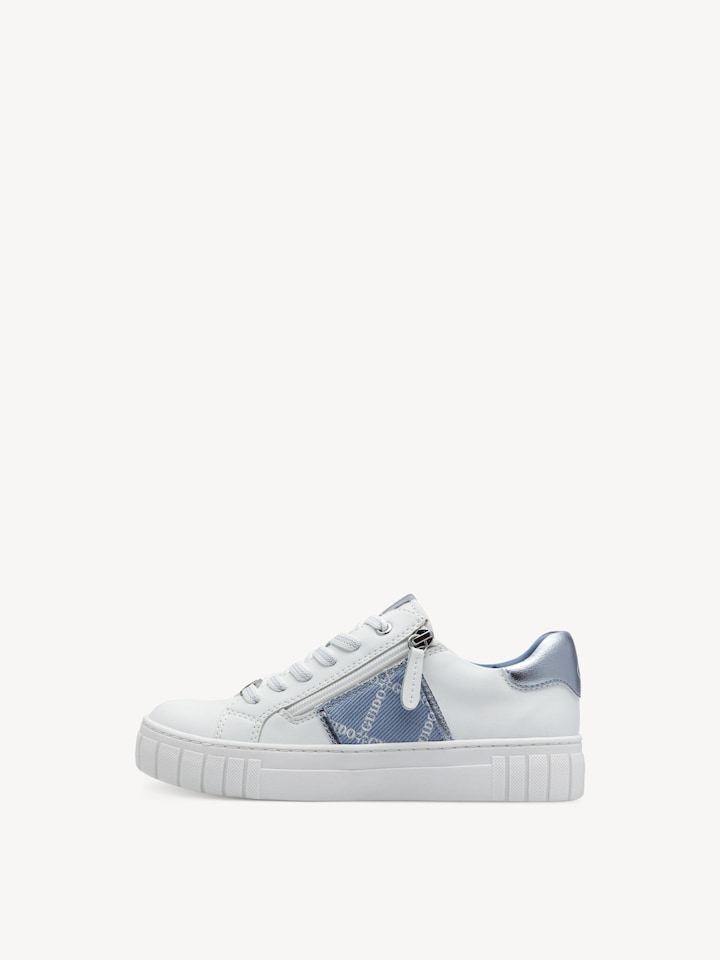 Marco Tozzi, Sneaker - bianco WHITE/LT.BLUE