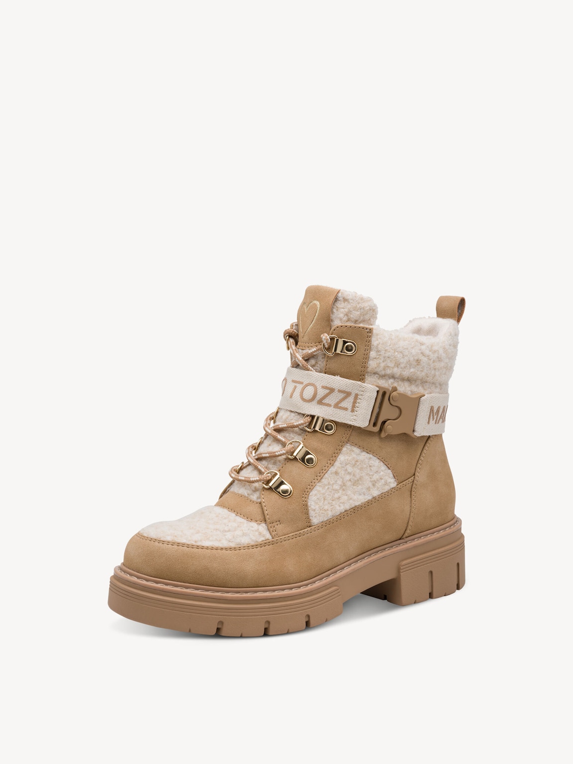Marco Tozzi, Stiefelette - beige Warmfutter BEIGE COMB, Bild 3 von 7