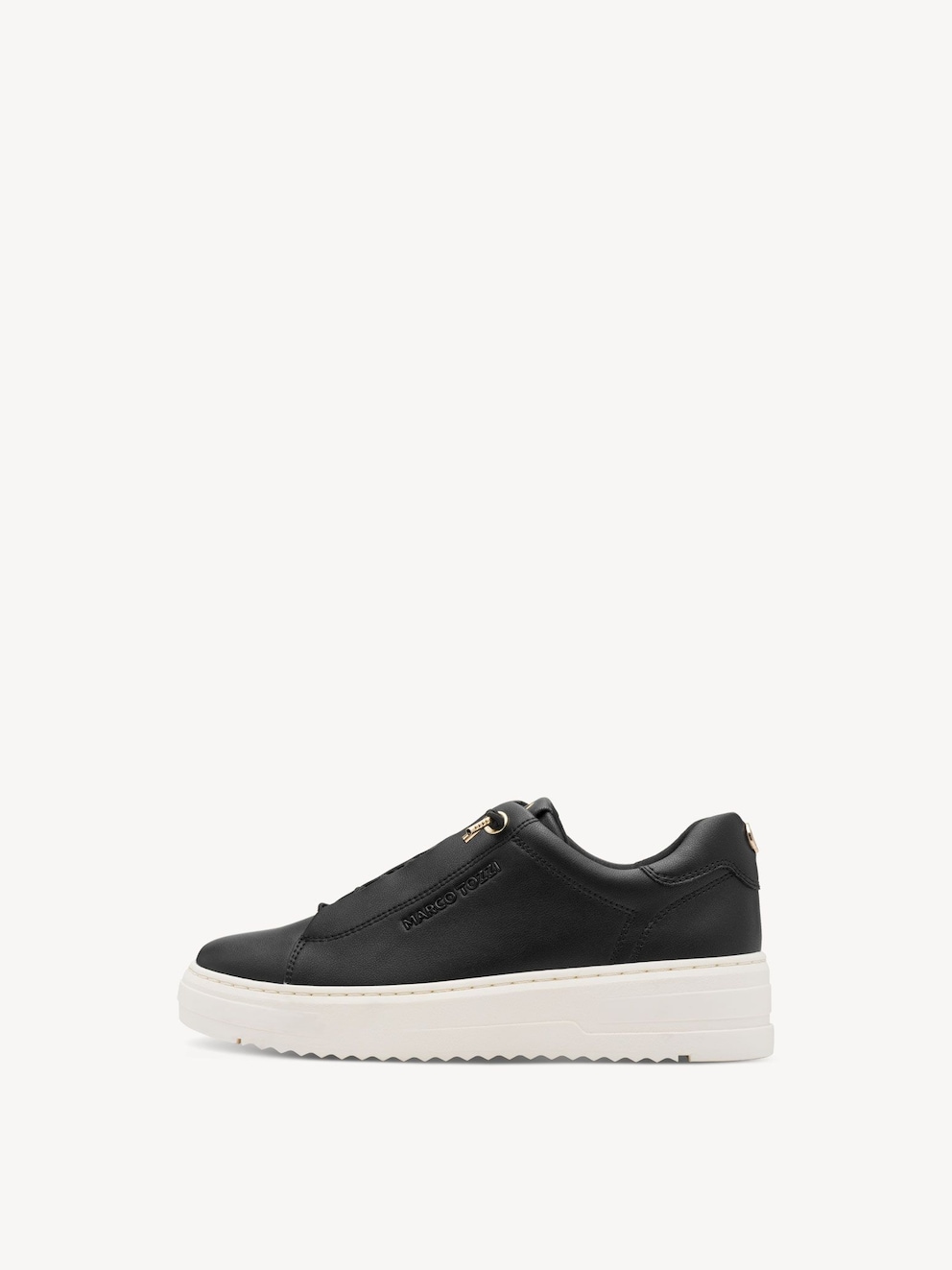 Marco Tozzi, Sneaker - nero BLACK/GOLD, immagine 1 di 6