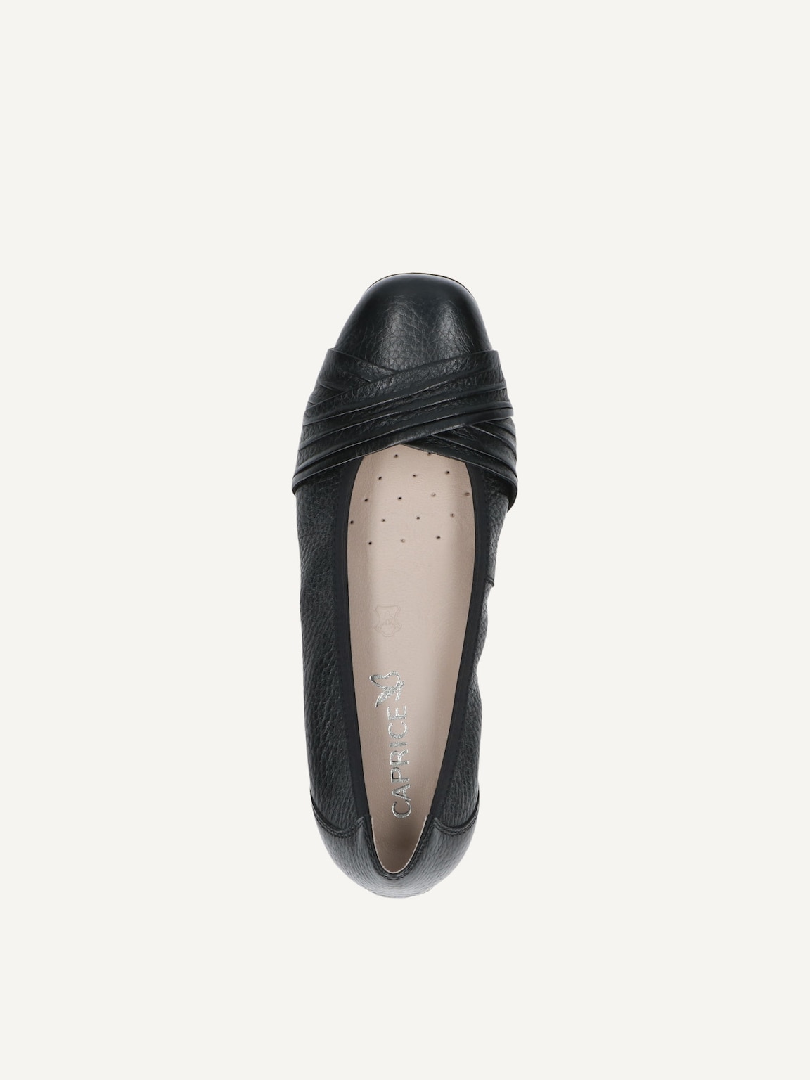 Caprice, Leather Ballerina - black BLACK DEER, image 5 of 5