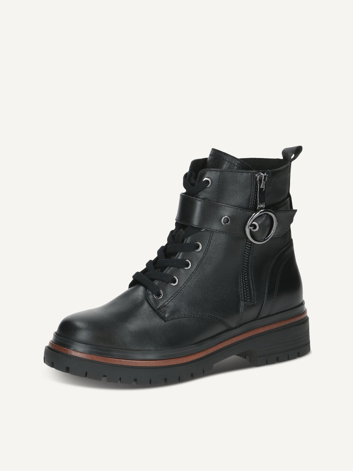 Caprice, Leather Bootie - black BLACK NAPPA, image 1 of 6