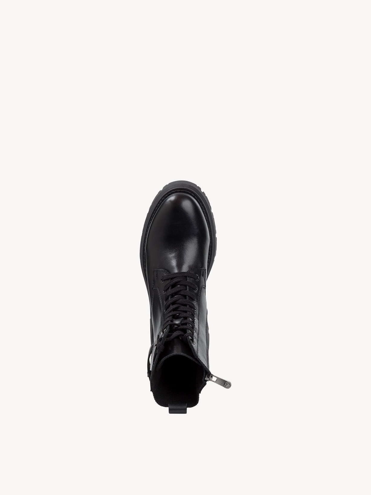 Marco Tozzi, Leren Enkellaarsje - zwart BLACK, afbeelding 5 van 6