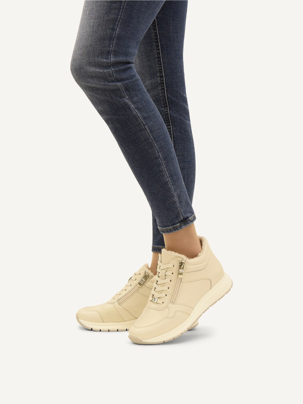 Caprice, Stiefelette - weiß OFFWHITE COMB, Bild 2 von 6