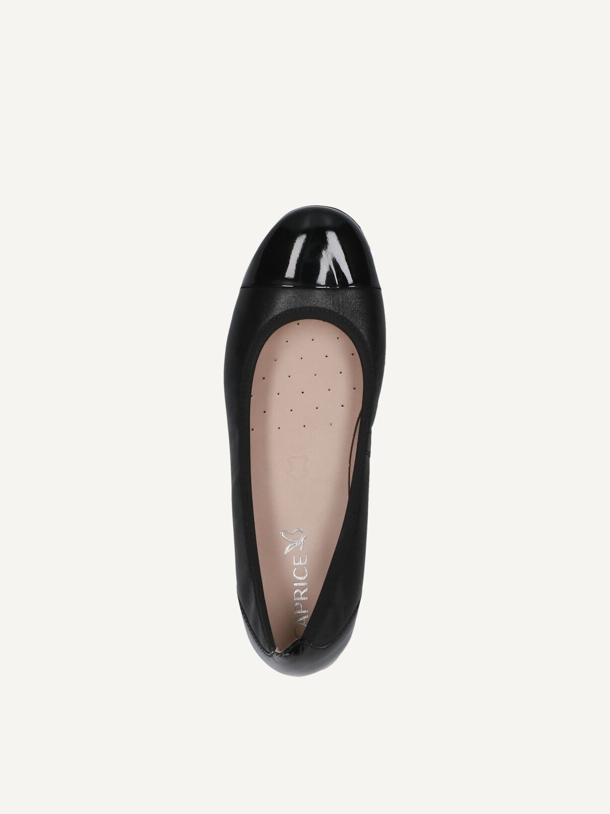 Caprice, Lederballerina - schwarz BLACK NAPPA CO, Bild 4 von 5