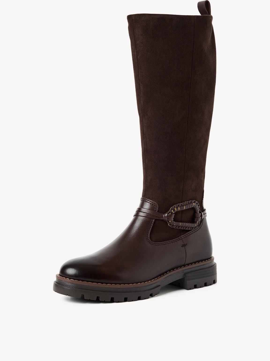 Marco Tozzi, Boots - brown warm lining, MOCCA COMB, Image 3 of 7