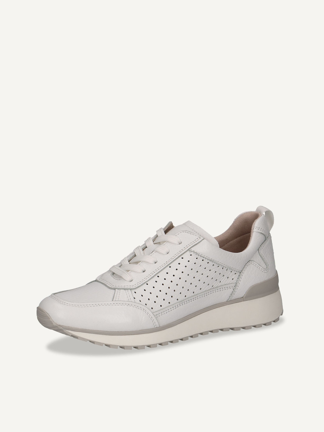 Caprice, Basket en cuir - blanc WHITE DEER, image 4 sur 7