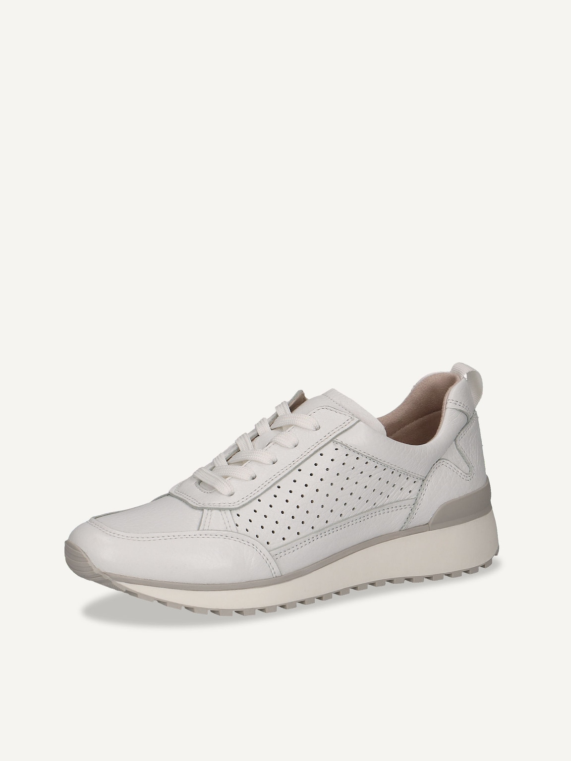 Caprice, Leather Sneaker - white WHITE DEER, image 1 of 7