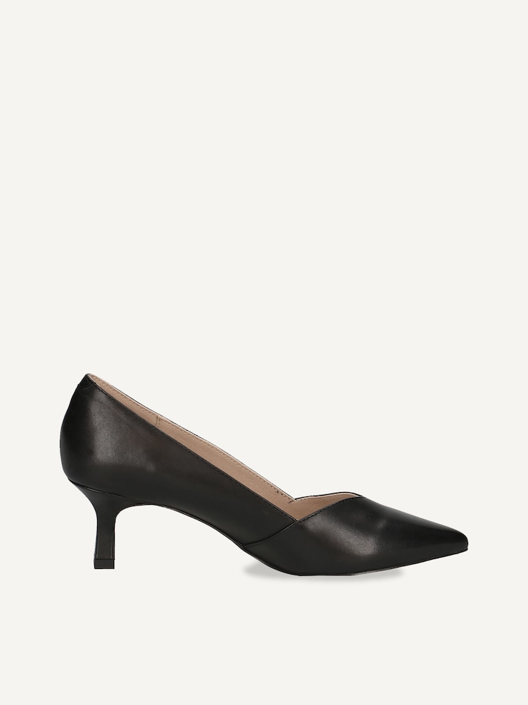 Caprice, Escarpin en cuir - noir BLACK NAPPA, image 4 sur 6