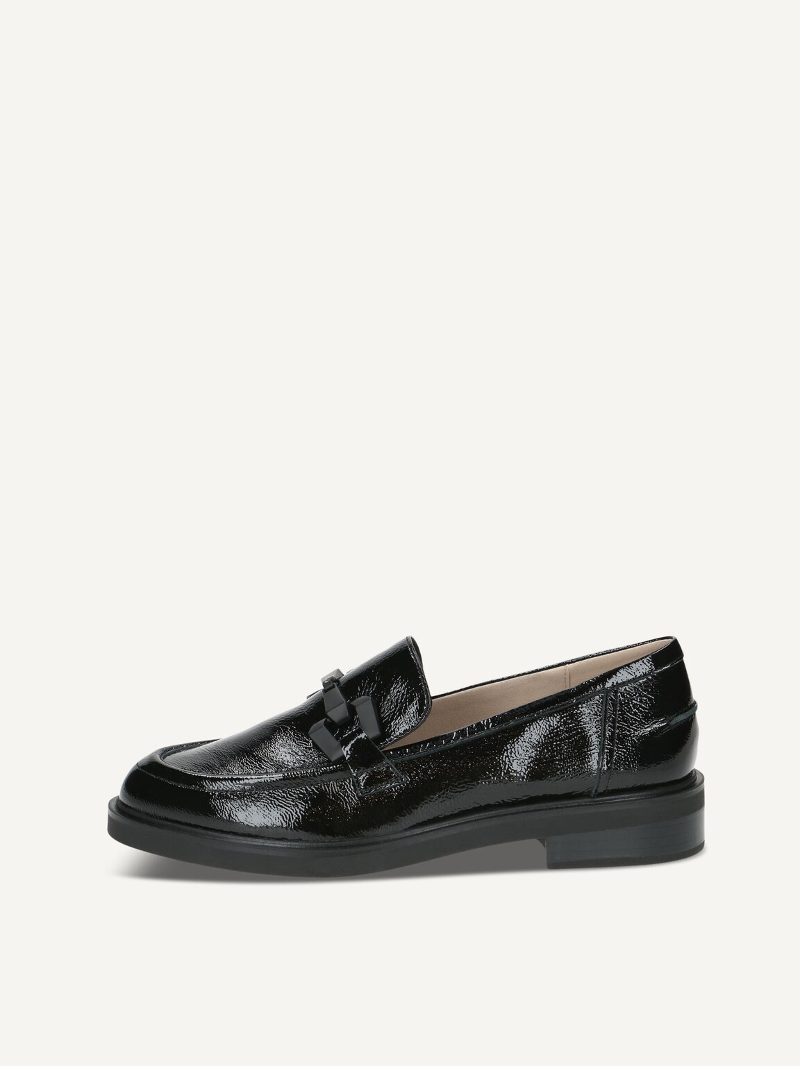 Caprice, Leather Slipper - black BLACK NAPLAK, image 3 of 6