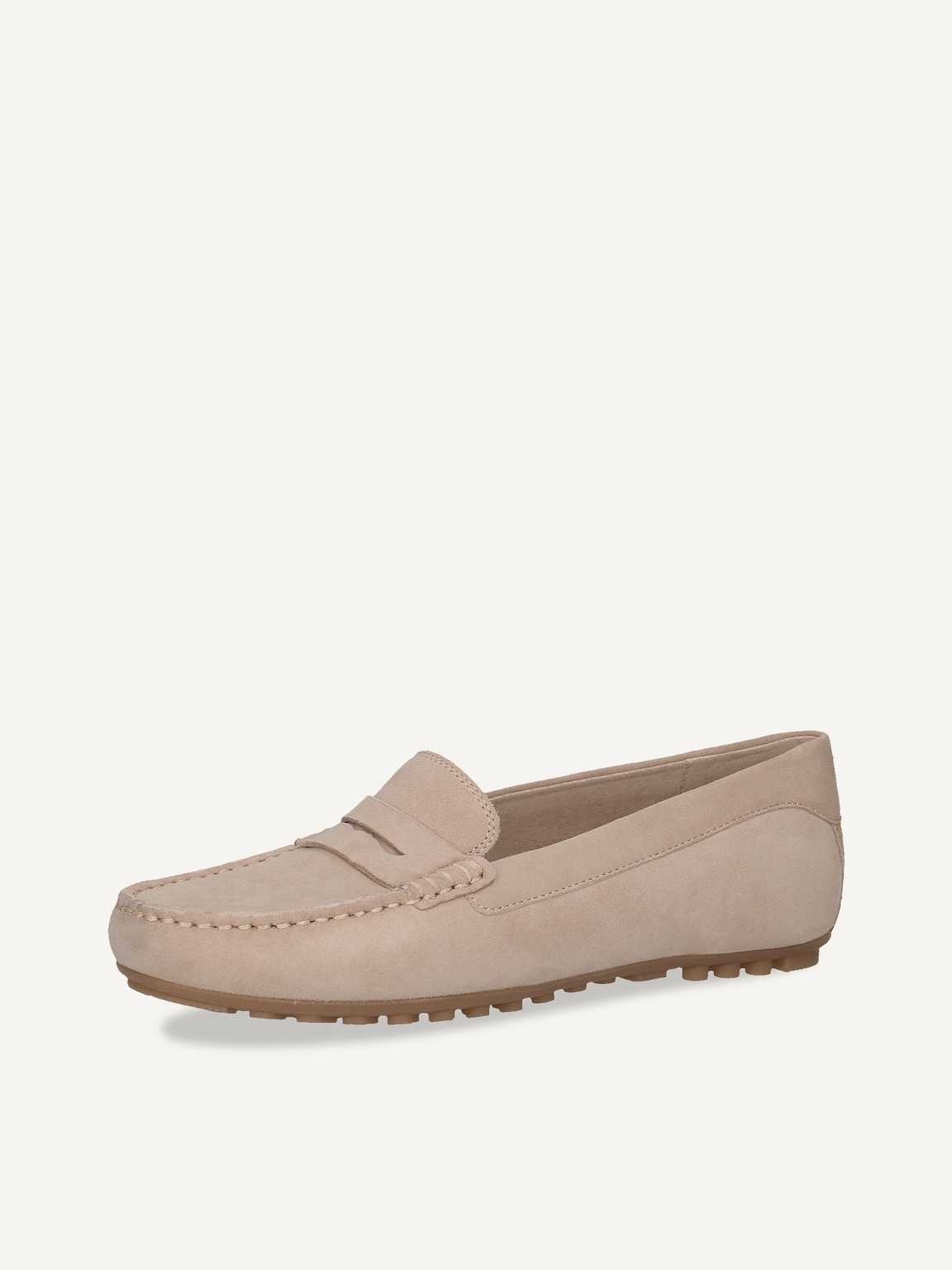 Caprice, Leather Moccasin - beige SAND SUEDE, image 1 of 5