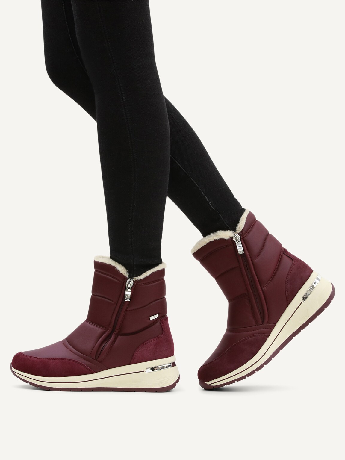 Caprice, Bootie - red warm lining BORDEAUX COMB, image 2 of 6