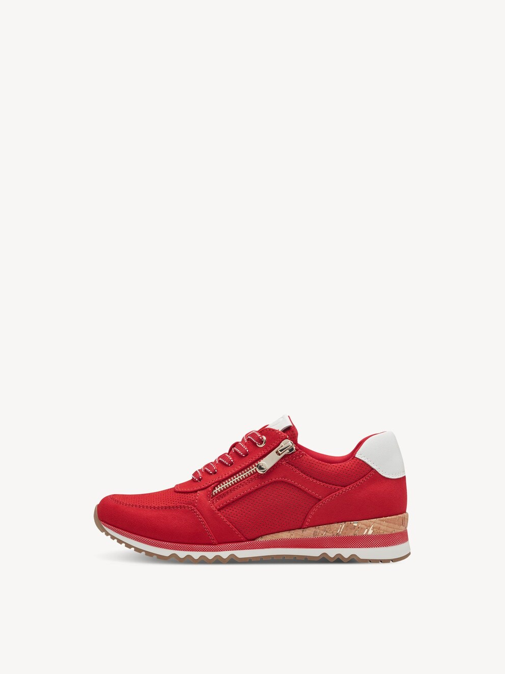 Marco Tozzi, Sneaker - rosso CHERRY COMB, immagine 1 di 6