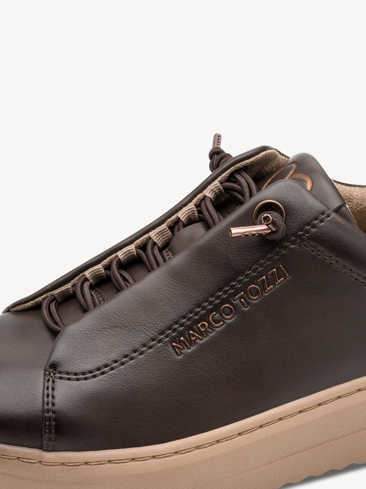 Marco Tozzi, Sneaker - brown MOCCA COMB, image 4 of 7