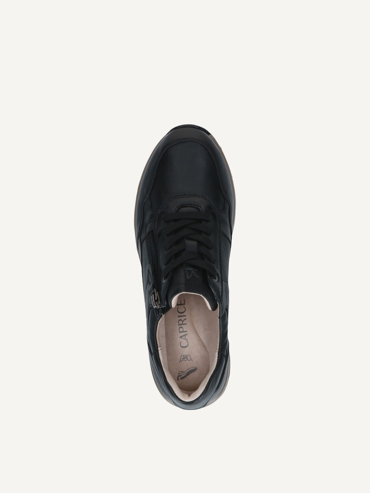 Caprice, Ledersneaker - schwarz BLACK NAPPA, Bild 4 von 5