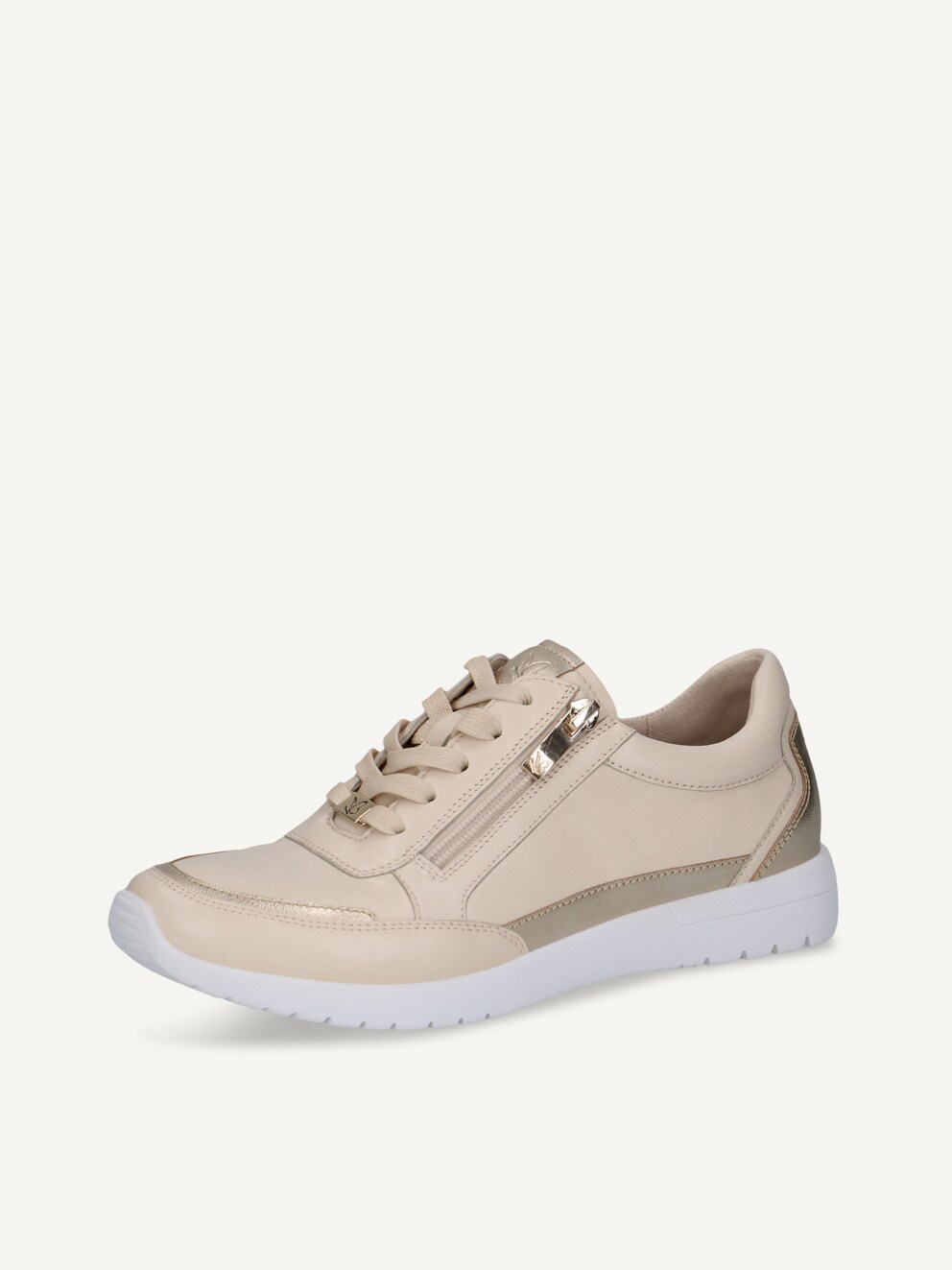 Caprice, Leather Low shoes - beige CREAM/GOLD, image 1 of 6