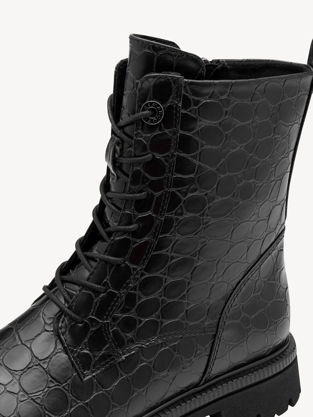 Marco Tozzi, Enkellaarsje - zwart BLACK STR., afbeelding 5 van 7