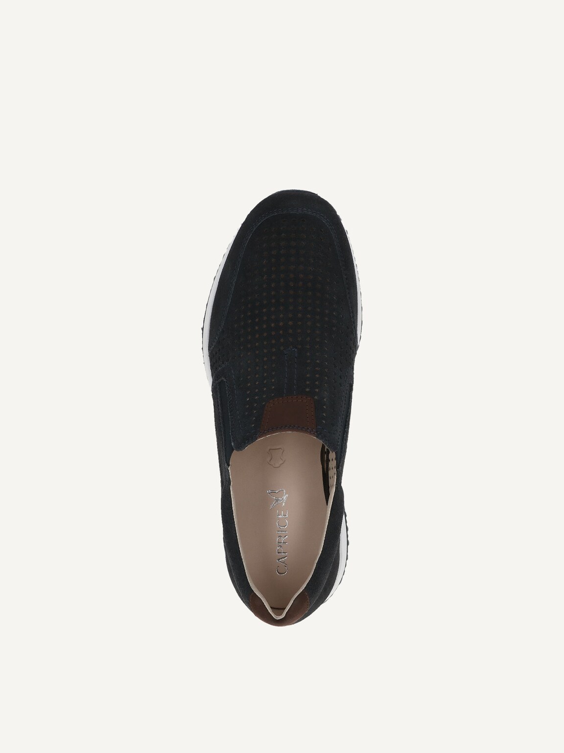 Caprice, Leather Slipper - blue OCEAN COMB, image 5 of 5