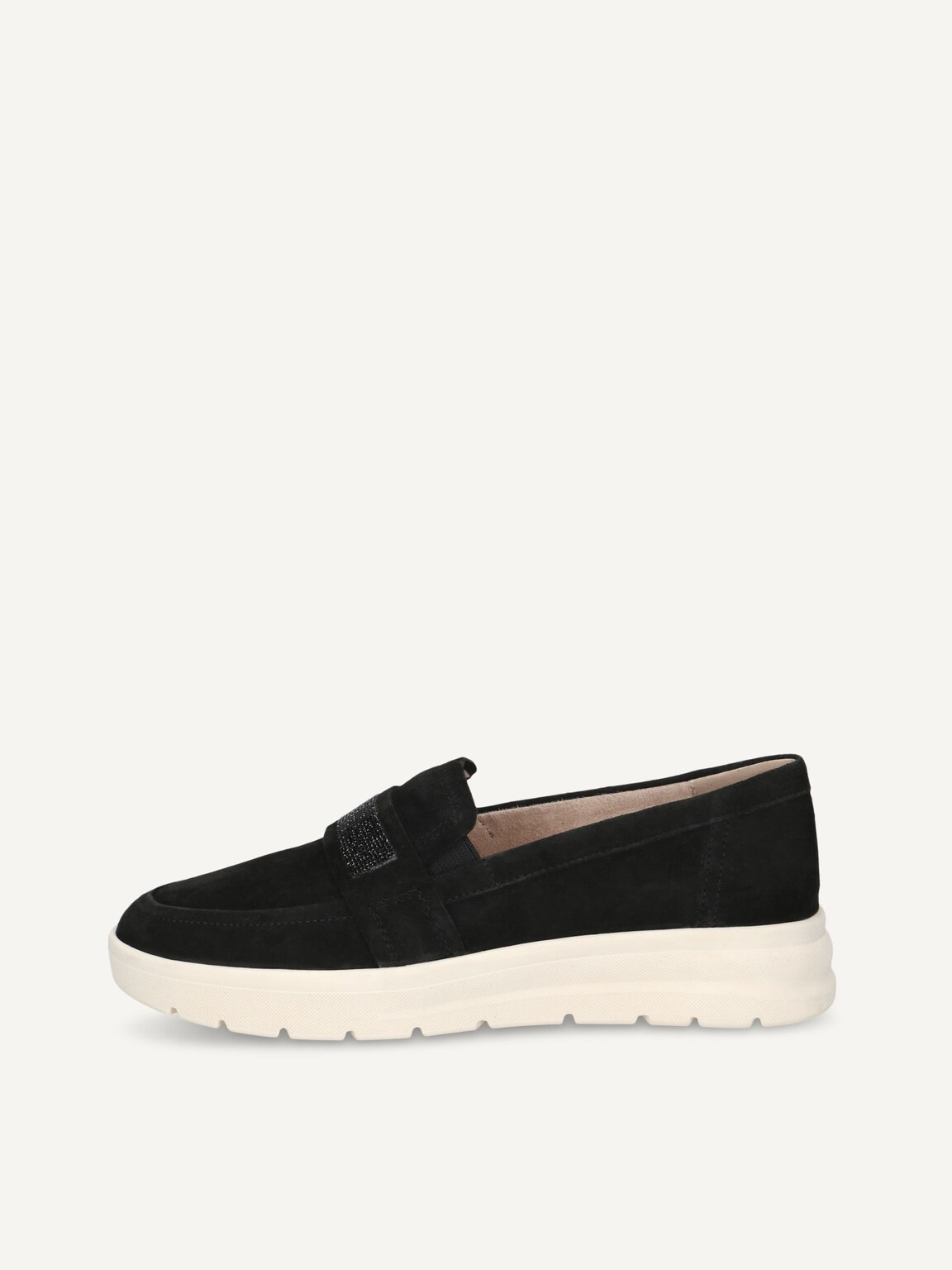 Caprice, Leather Slipper - black BLACK SUEDE, image 2 of 5