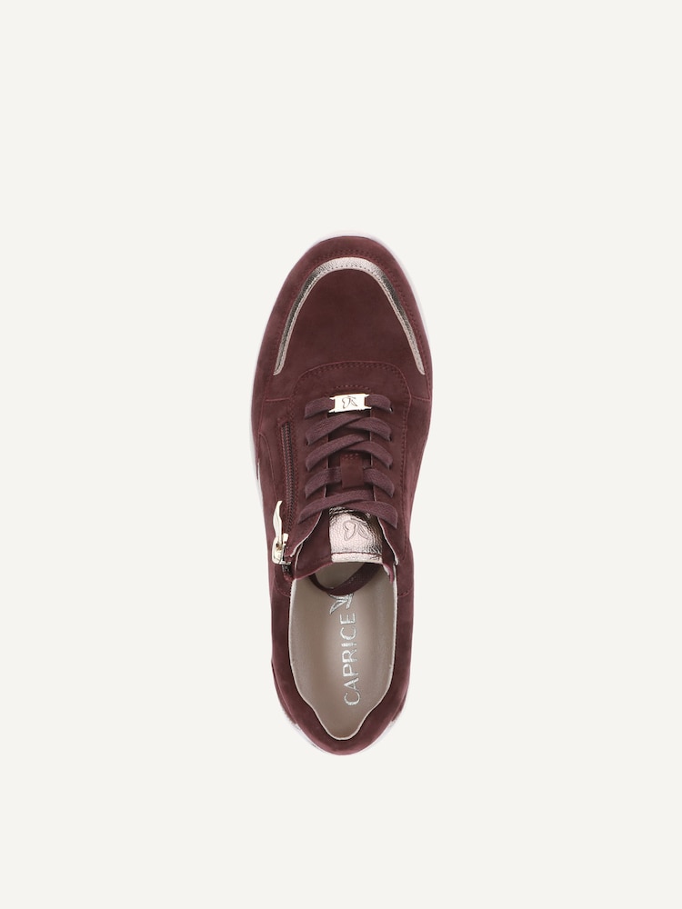 Caprice, Derbie en cuir - rouge BORDEAUX COMB, image 5 sur 6