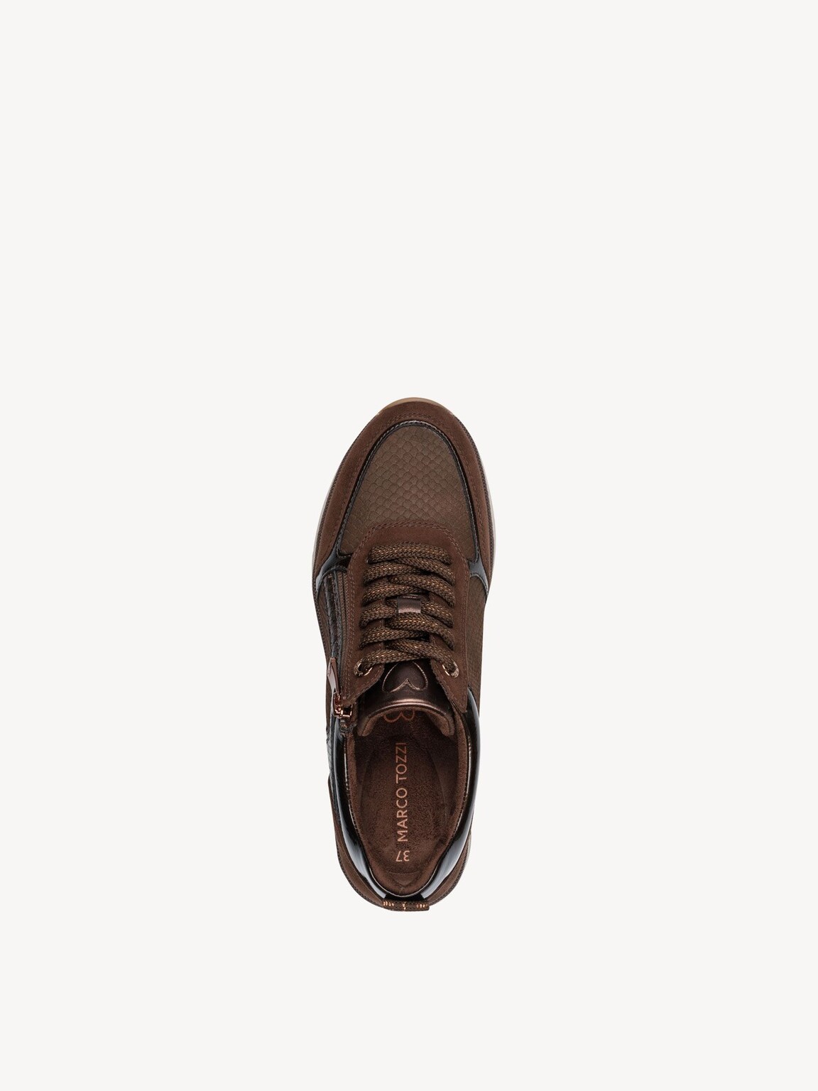 Marco Tozzi, Sneaker - braun CHOCO COMB, Bild 3 von 6