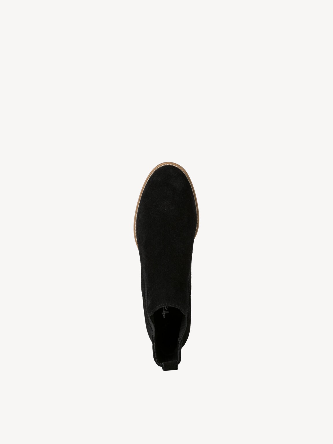 Tamaris, Leather Chelsea boot - black BLACK, image 4 of 7