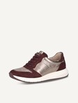 Not selected, Caprice, Leather Sneaker - red BORDEAUX COMB