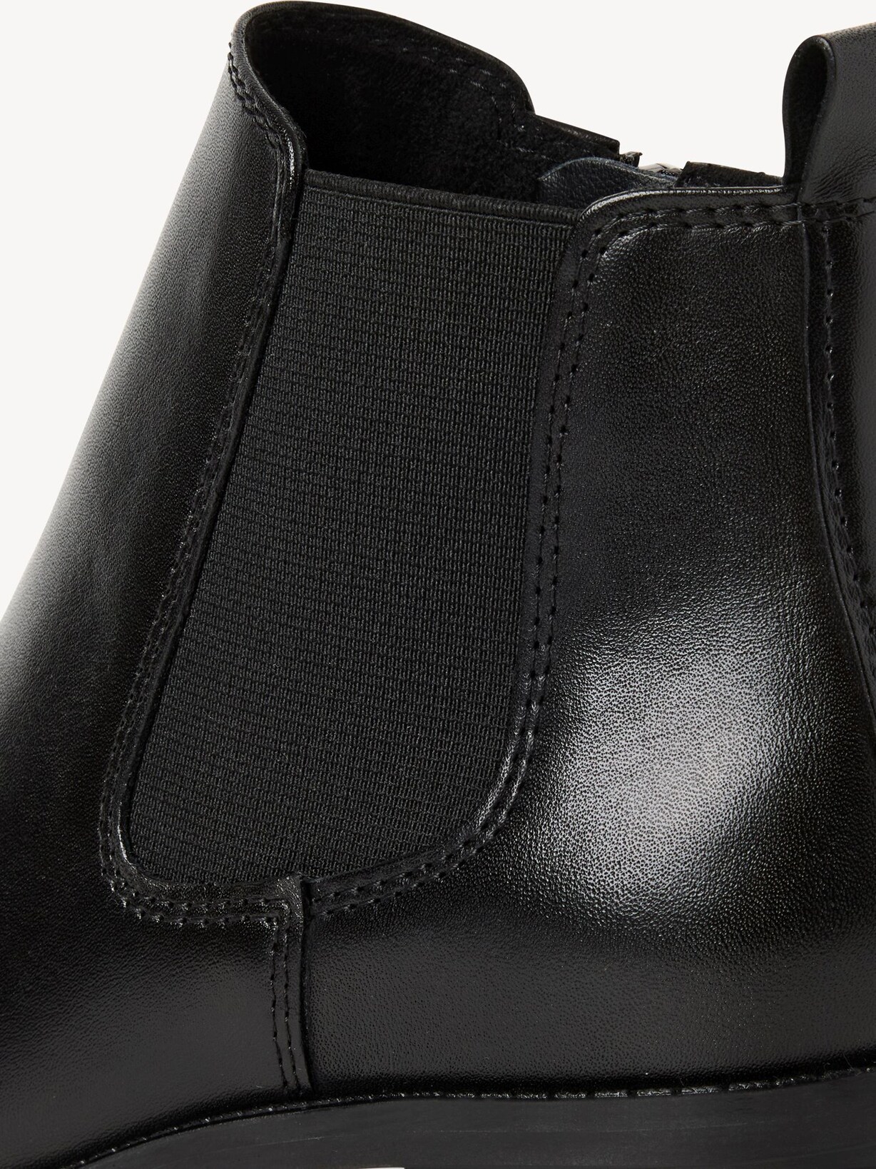 Marco Tozzi, Leren Chelseaboot - zwart BLACK, afbeelding 4 van 6