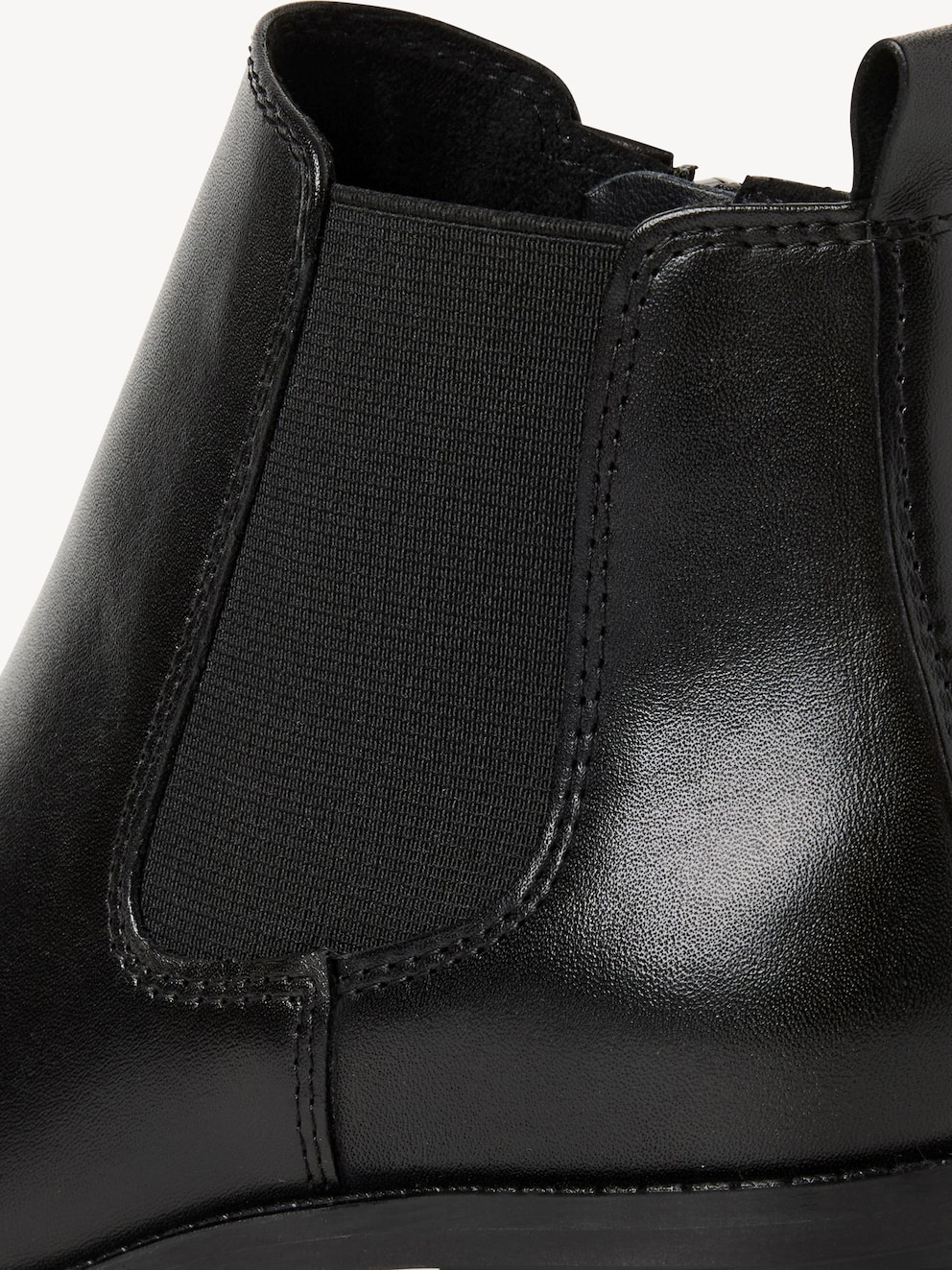 Marco Tozzi, Leren Chelseaboot - zwart BLACK, afbeelding 4 van 6