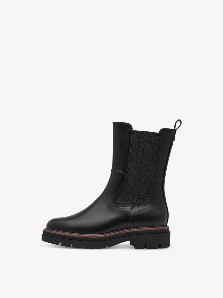 Marco Tozzi, Chelsea Boot - schwarz BLACK
