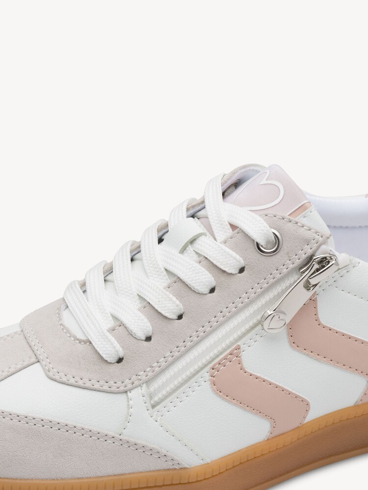 Marco Tozzi, Sneaker - bianco WHITE/ROSE, immagine 6 di 7