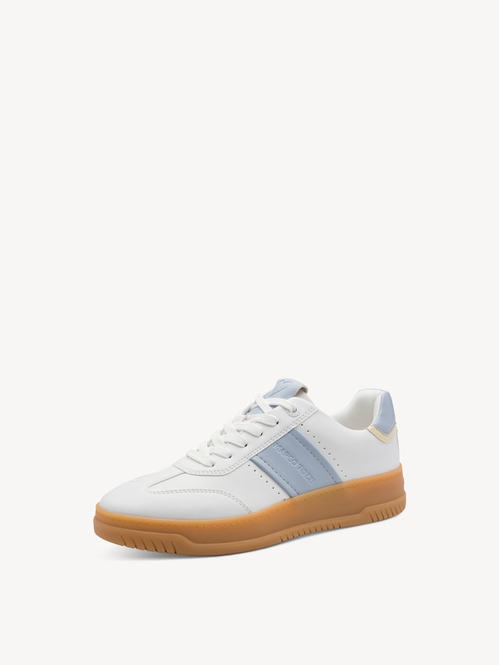 Marco Tozzi, Sneaker - weiß WHITE/LT. BLUE