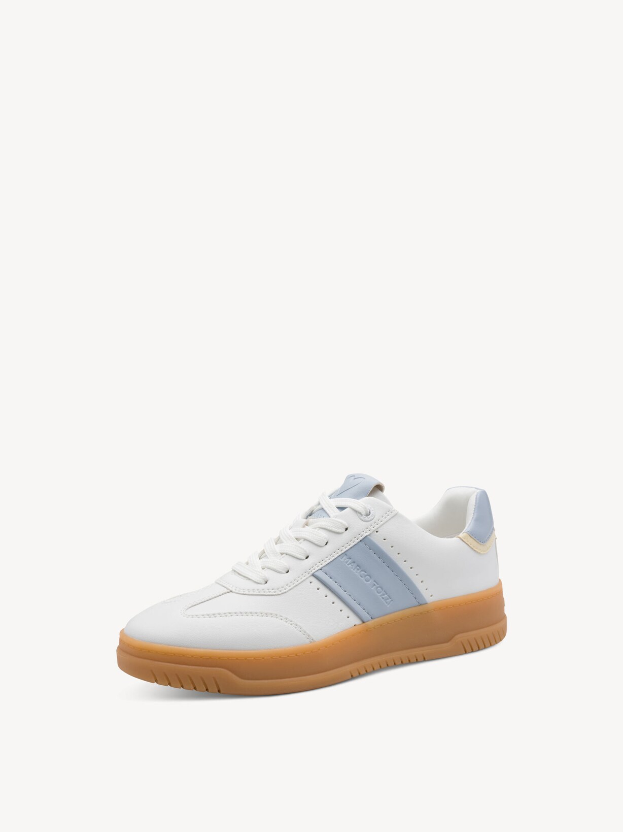 Marco Tozzi, Sneaker - weiß WHITE/LT. BLUE, Bild 1 von 8