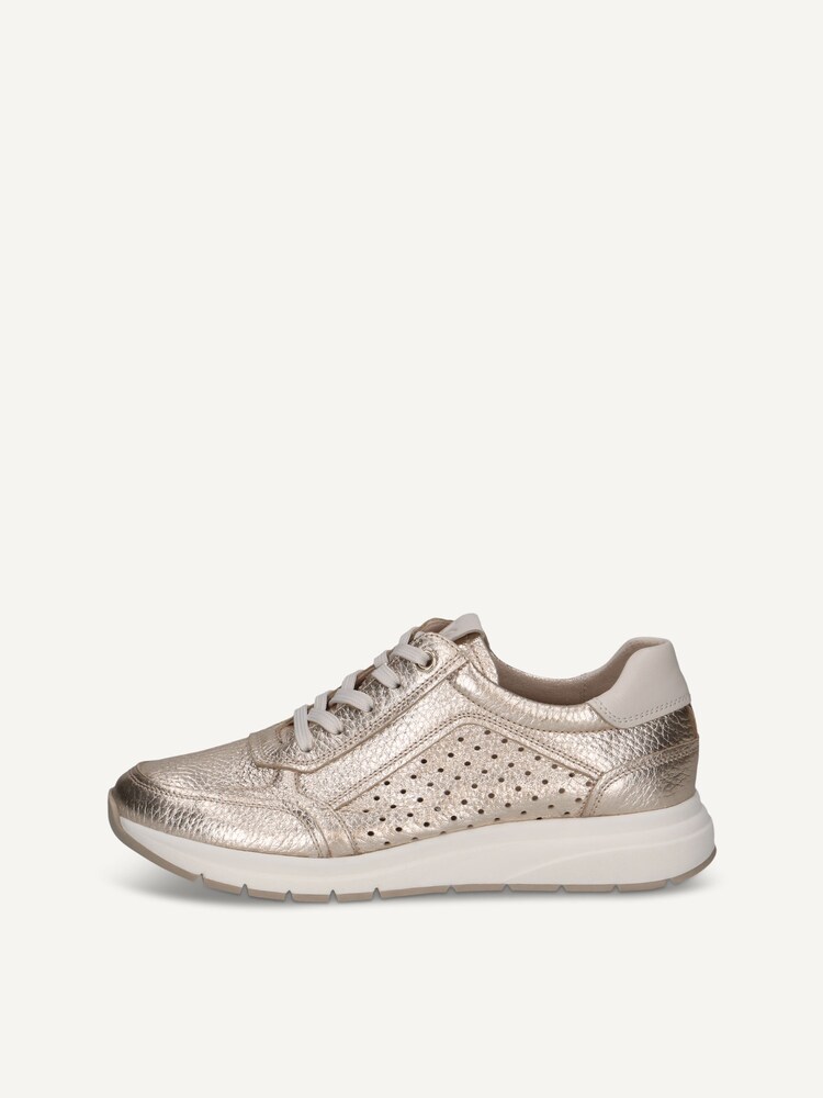 Caprice, Leather Sneaker - metallic LT.GOLD DEER, image 3 of 6