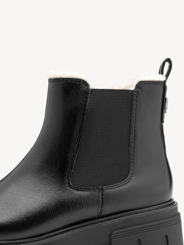 Marco Tozzi, Chelsea Boot - schwarz Warmfutter BLACK, Bild 5 von 6
