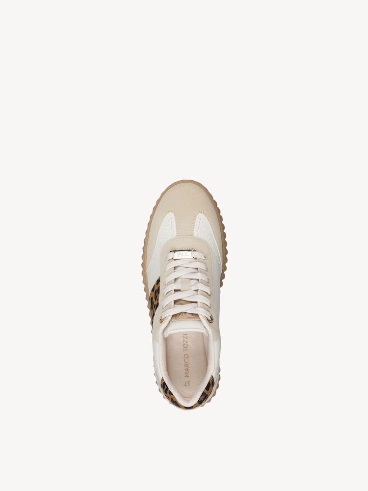 Marco Tozzi, Sneaker - beige BEI./LEO CREAM, immagine 3 di 6