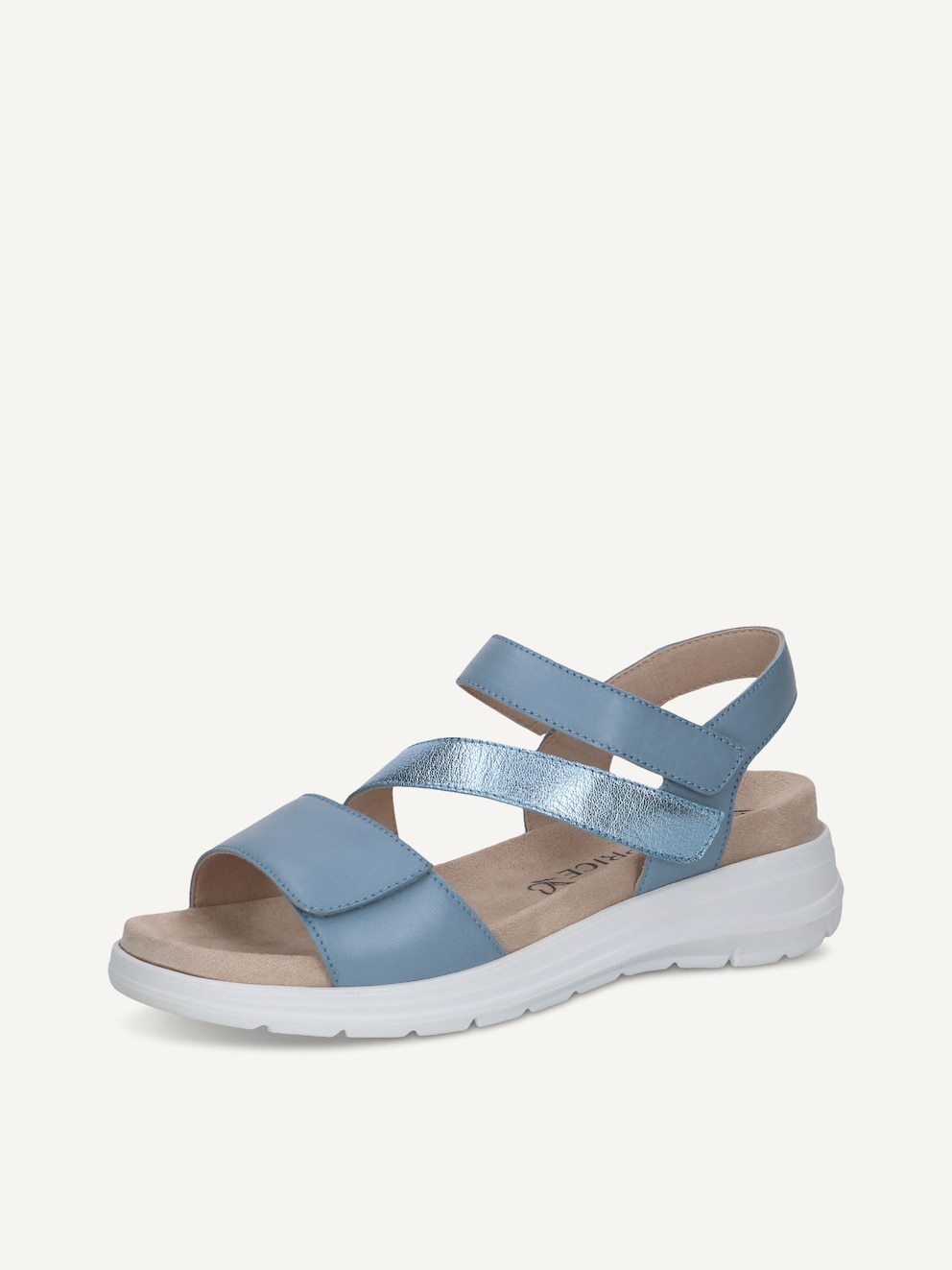 Caprice, Sandale en cuir - bleu BLUE COMB, image 2 sur 5
