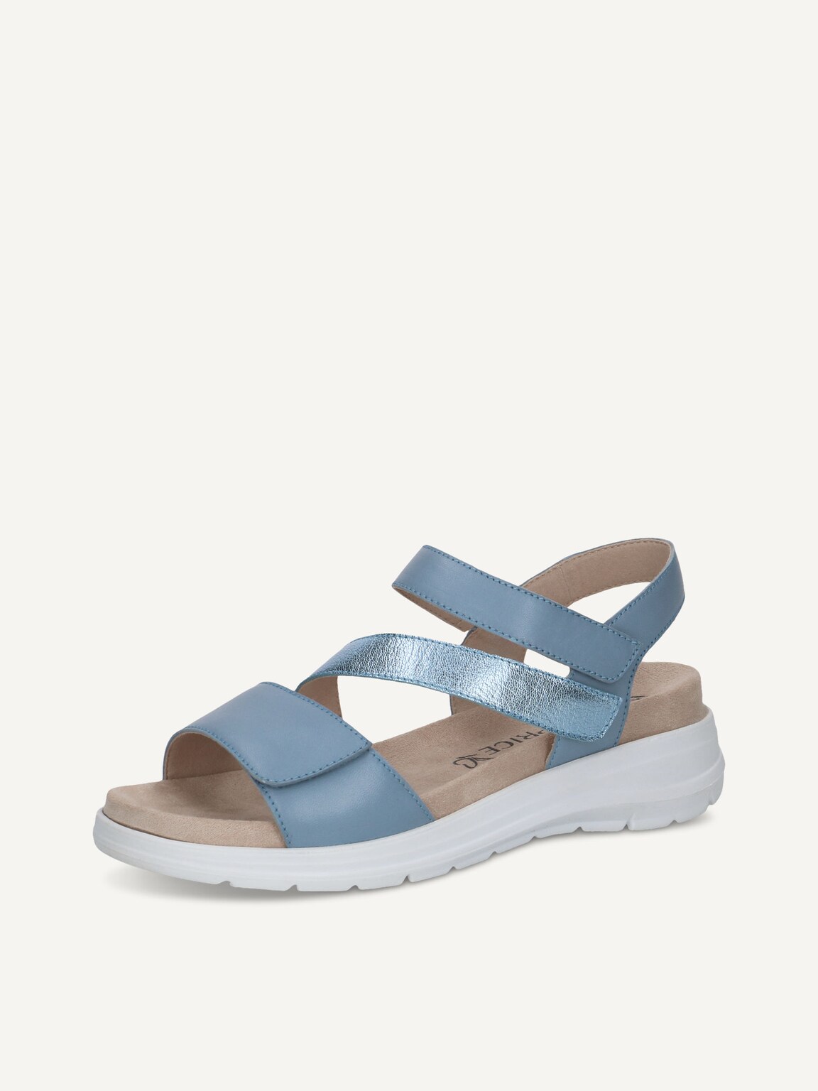 Caprice, Leather Sandal - blue BLUE COMB, image 1 of 5