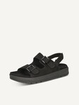 Not selected, Caprice, Leather Sandal - black BLACK SUEDE